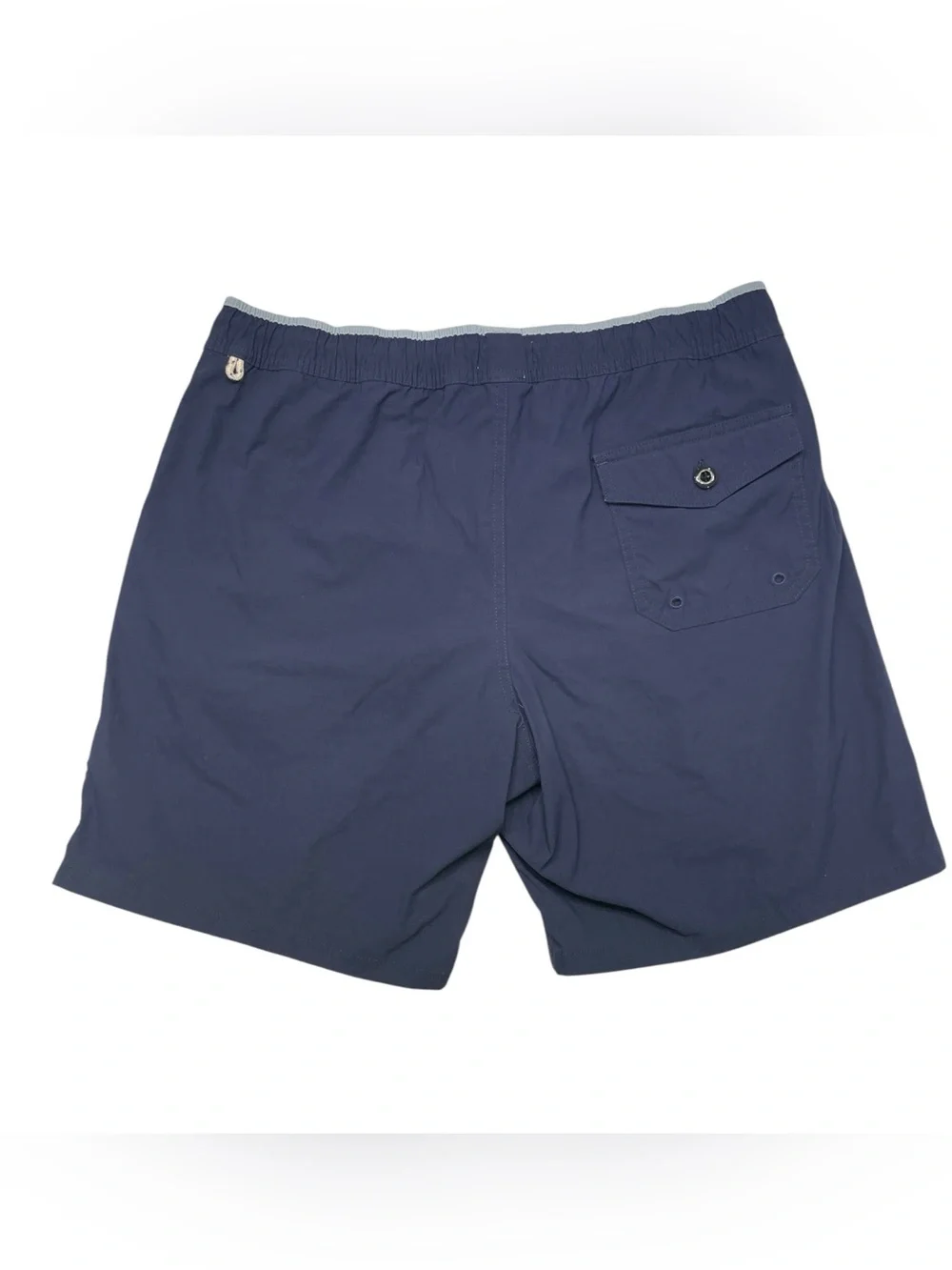 J.Crew Men’s Navy Blue Drawstring/Elastic Swim Trunks Size L